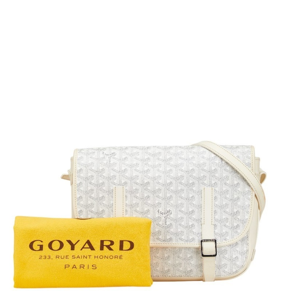 Goyard Belvedere Bag leather white MM Shoulder - Picture 8 of 8